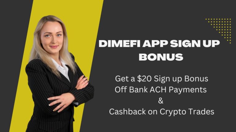 DimeFi App Sign up Bonus