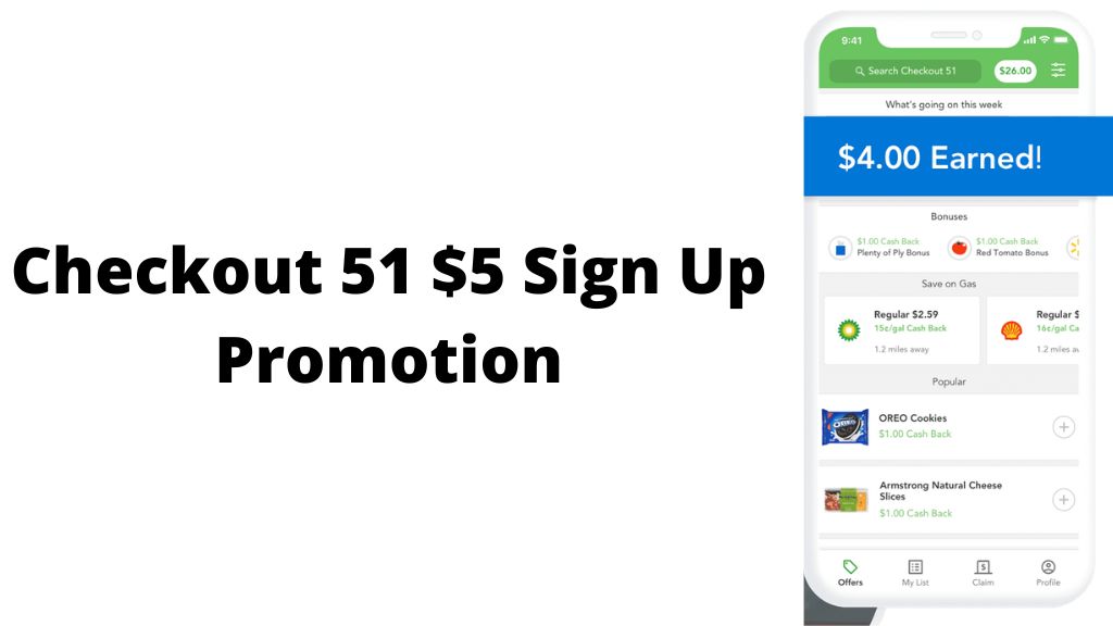 Checkout 51 $5 Sign Up Promotion.