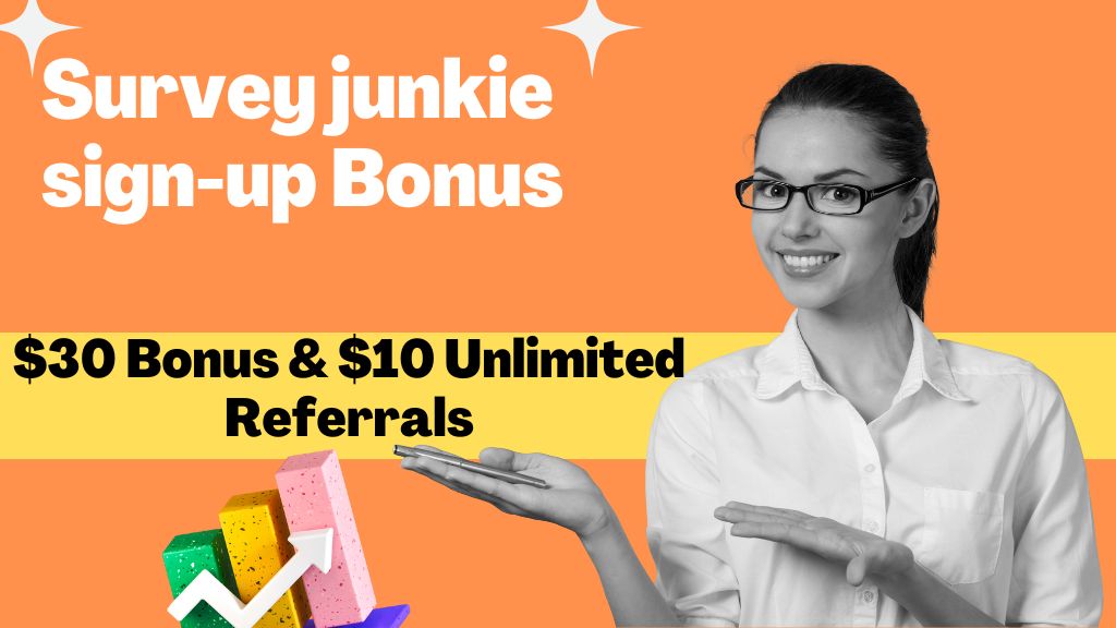 Survey junkie sign-up bonus