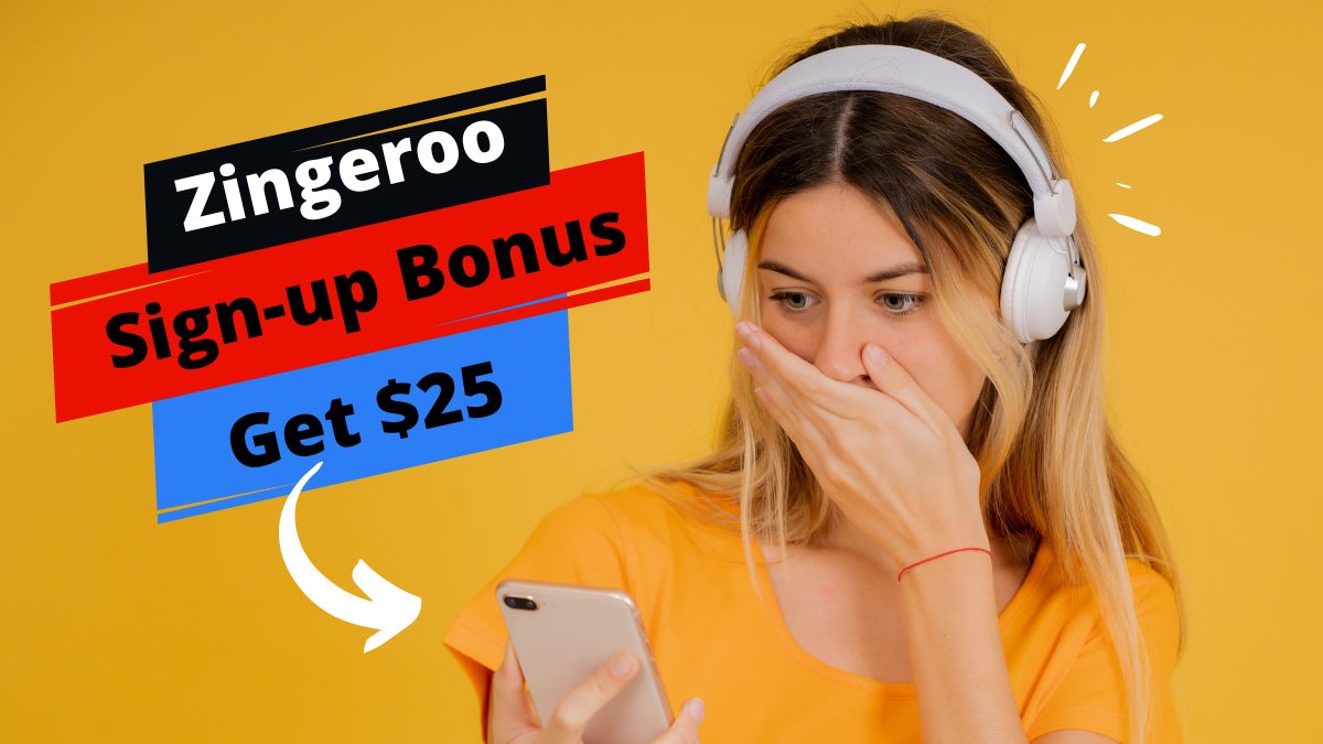 Zingeroo Sign-up Bonus