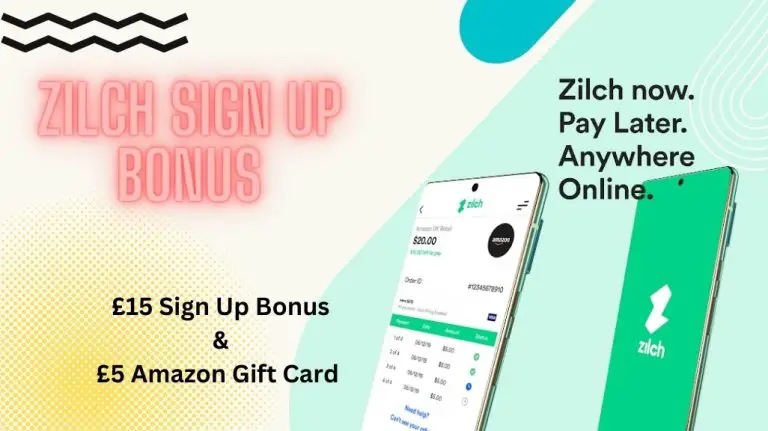 Zilch Sign up bonus