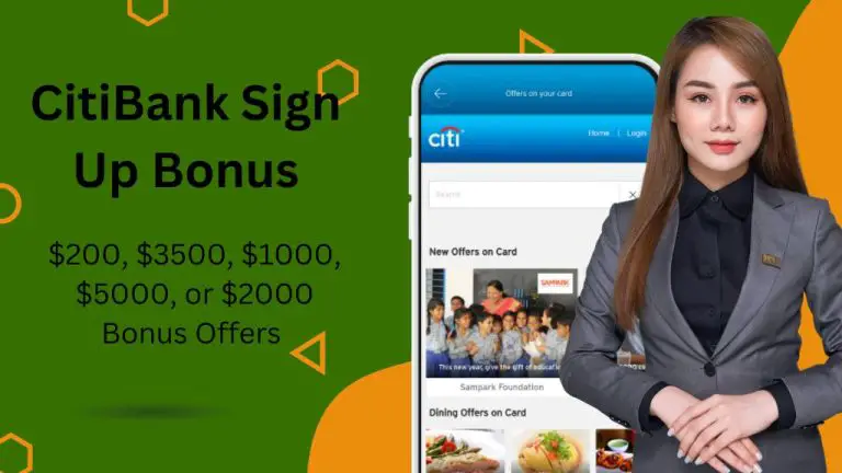 CitiBank Sign Up Bonus