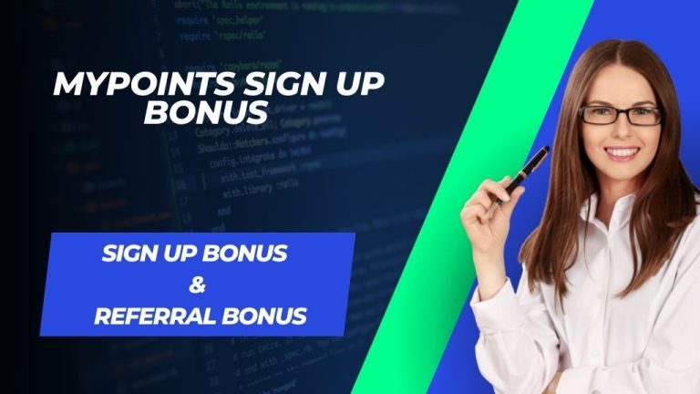 MyPoints Sign Up Bonus
