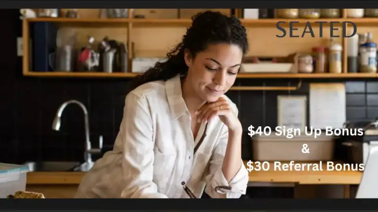 Seated Sign Up Bonus