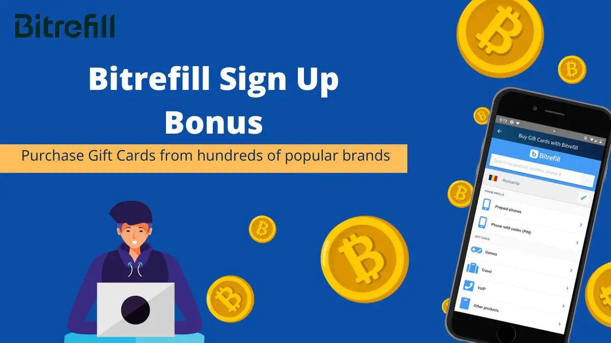 Bitrefill Sign Up Bonus