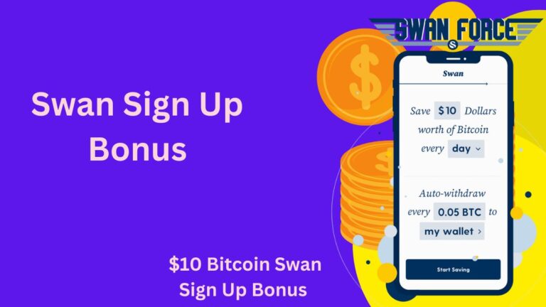 Swan Sign Up Bonus