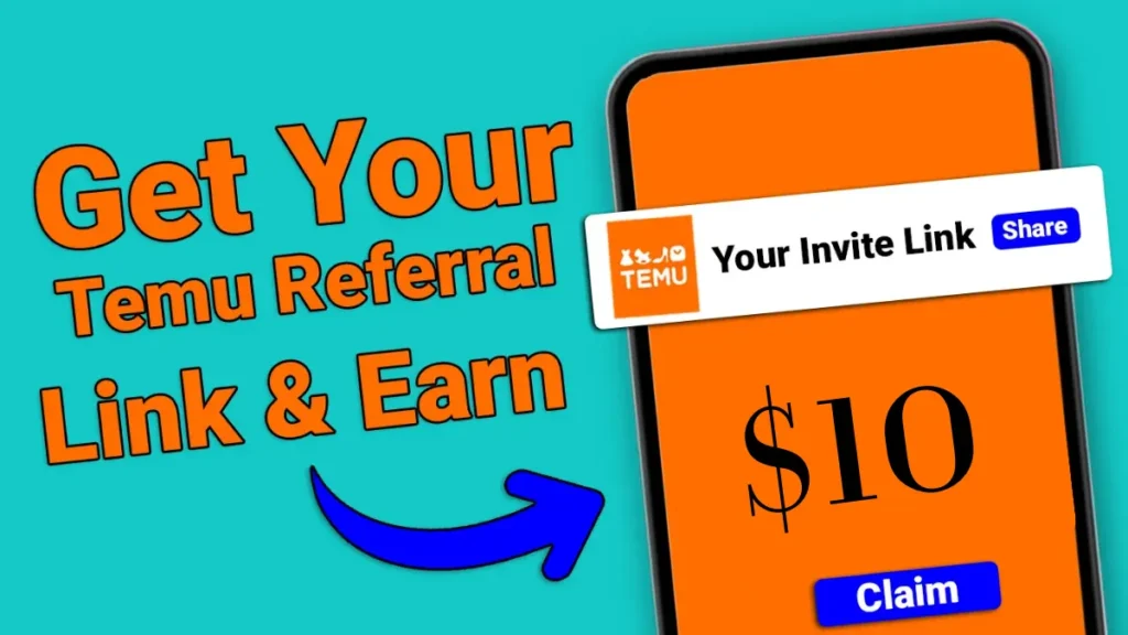 Temu Referral Bonus: $10 Per Referral