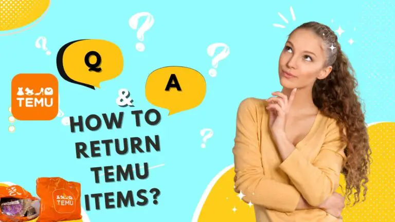 How To Return Temu Items?