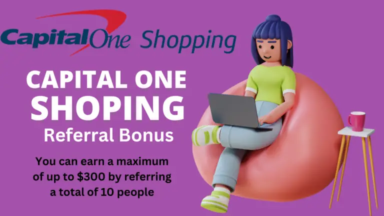 Capital One Shopping Referral Bonus
