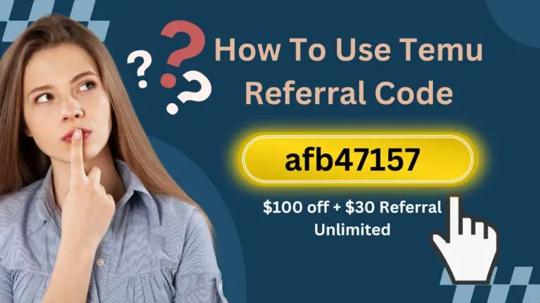 Temu Referral Code