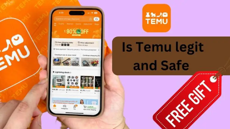 Is temu legit and safe to order from