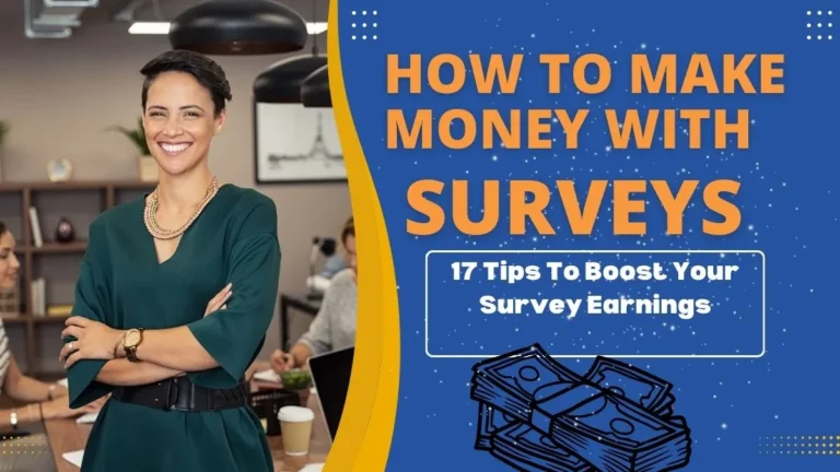 how to make money with surveys