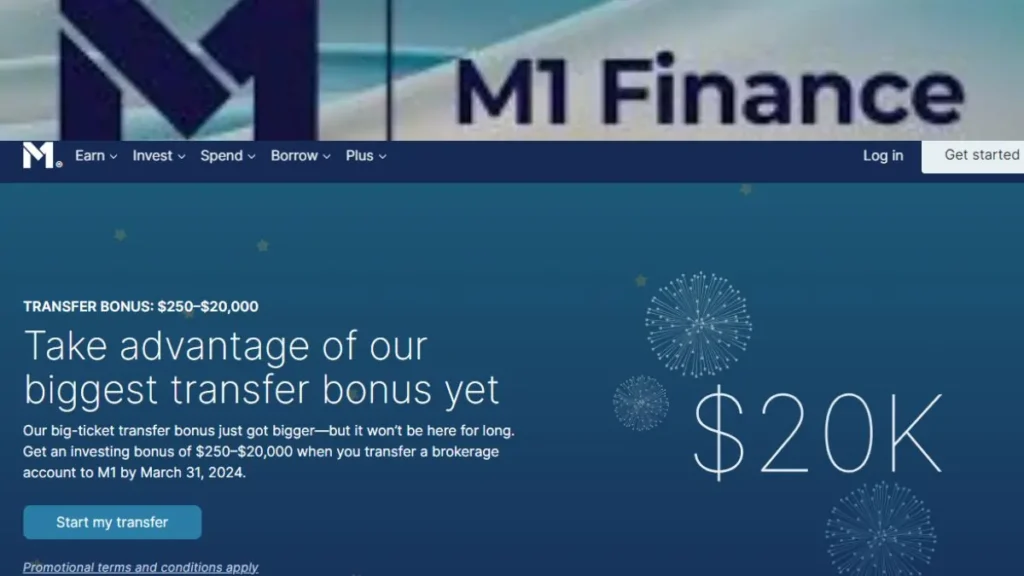 M1 Finance biggest transfer amount