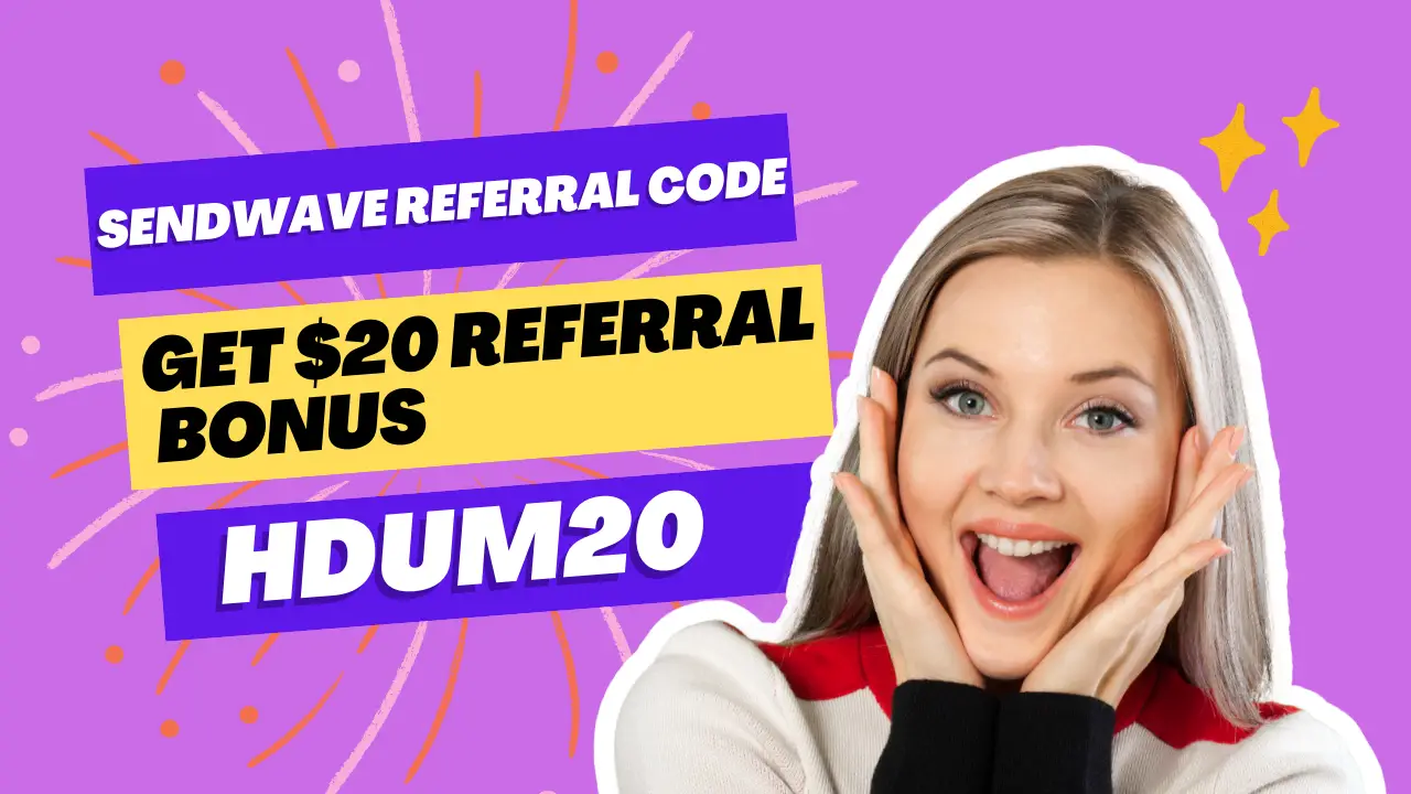 Get 20 referral bonus